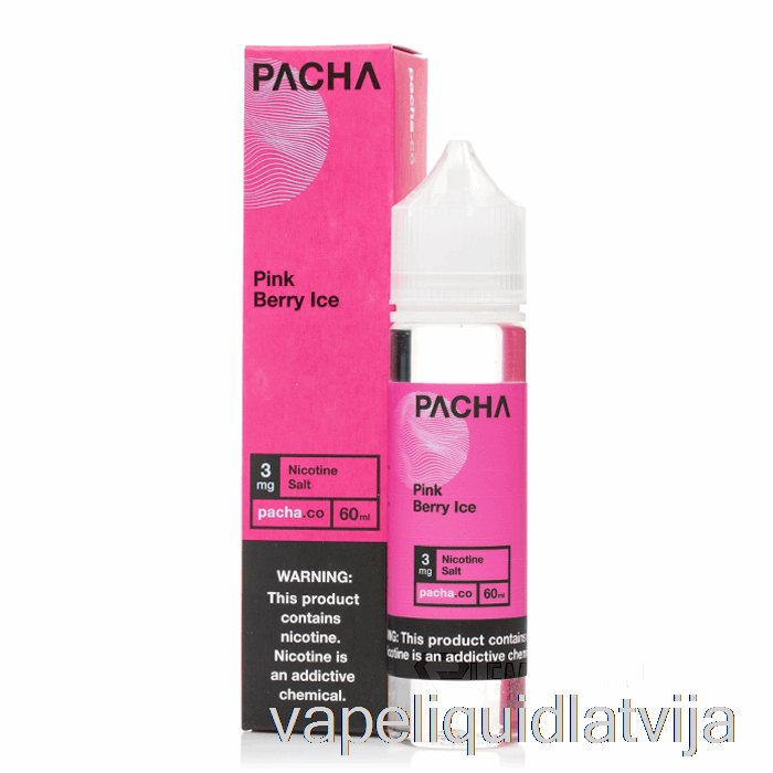 Rozā Ogu Ledus - Pacha - 60ml 6mg Vape šķidrums
